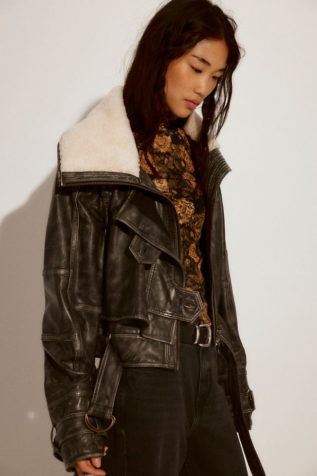 Veste en cuir Tanner Nicholas K #2