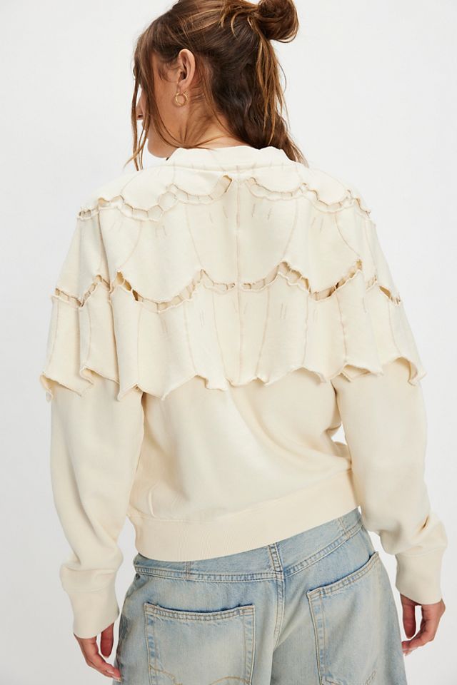 Sweat-shirt Fluttercape #2