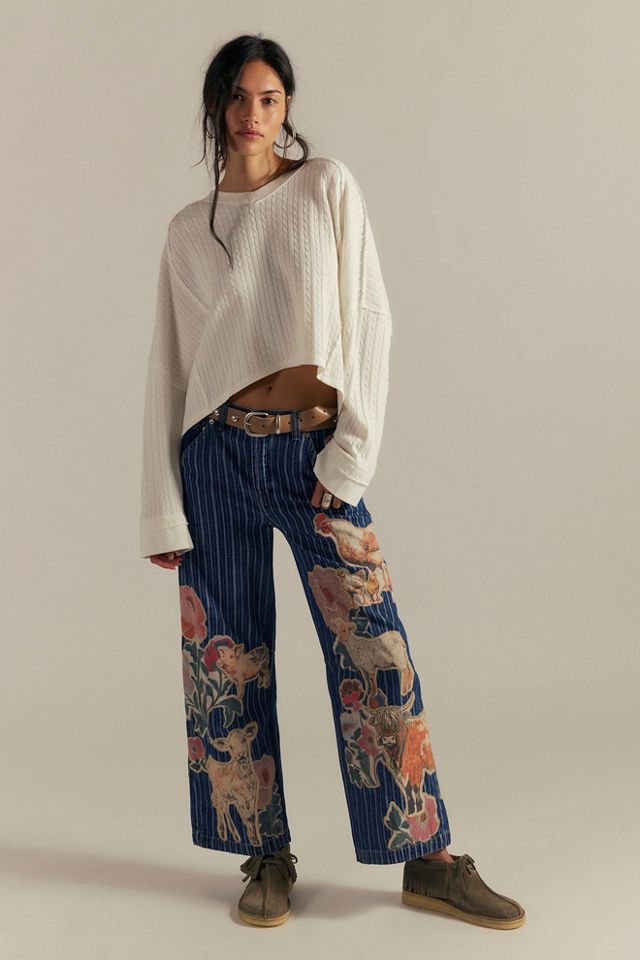Jeans We The Free Farm To Peach #4