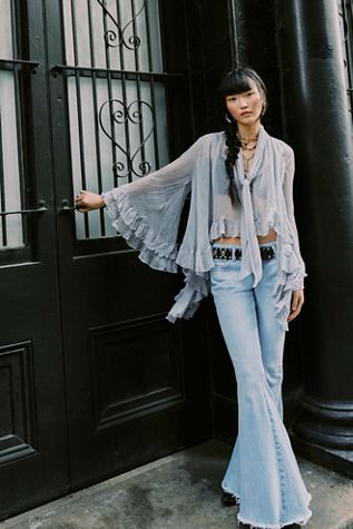 We The Free Emre Low-Rise Flare Jeans