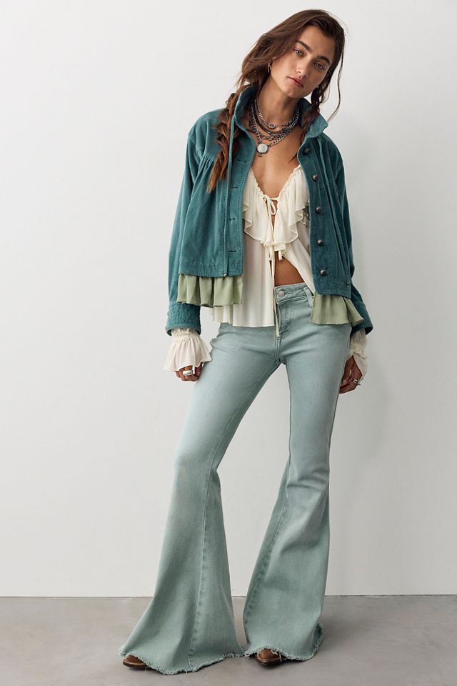 We The Free Emre Low-Rise Flare Jeans #4