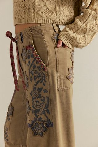 We The Free Sky Riser Knit Wide-Leg Pants
