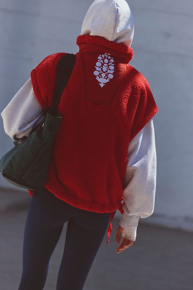 Scout It Out Embroidered Fleece Vest #1