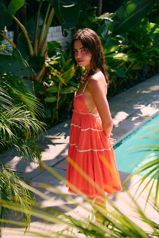 Isla Midi Dress by free-est at Free People in Pink, Size: L