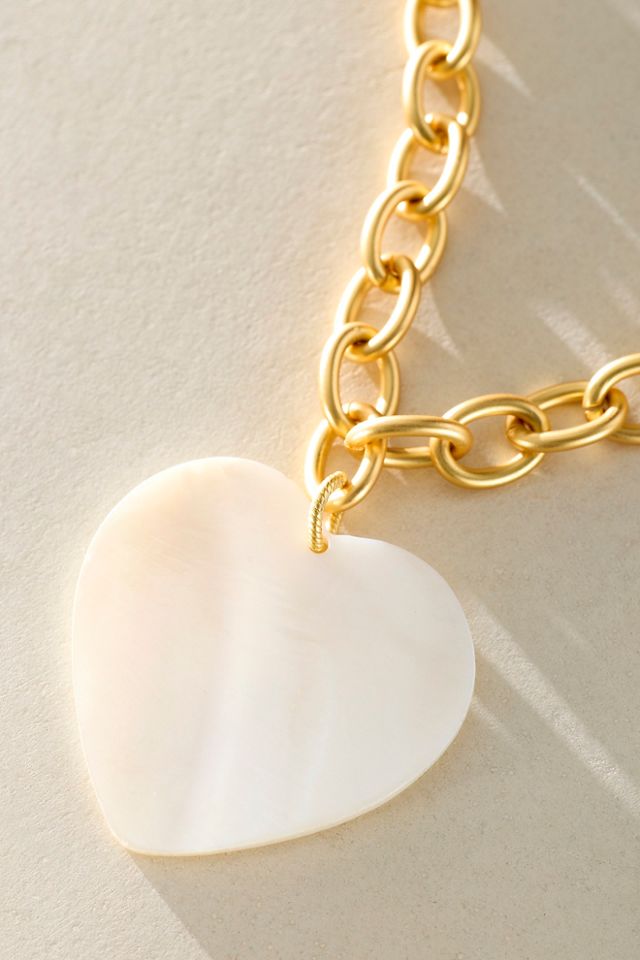 Collier Logan Tay Jumbo en nacre #1