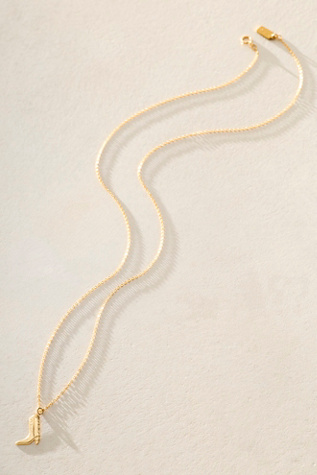 Set & Stones Houston Necklace at Free People in Gold