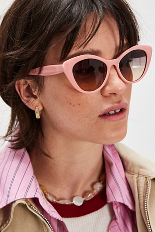 Set & Stone Jules Hoops by Set & Stones at Free People in Gold