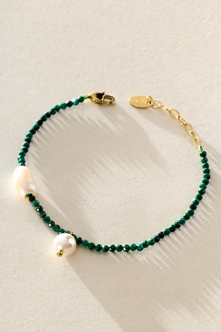 Kozakh Meduz Bracelet at Free People in Green