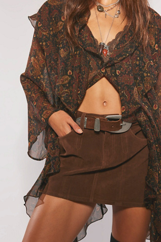 Dover Suede Belt product page