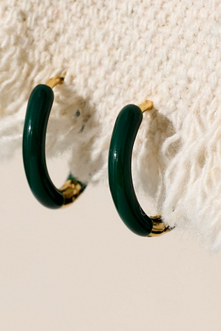 Kozakh Palencia Hoops at Free People in Green