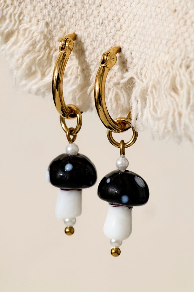 Boucles d'oreilles botaniques Kozakh #1