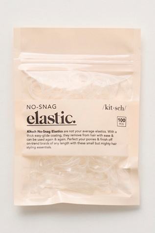 Kitsch No-Snag Elastics at Free People in Tan