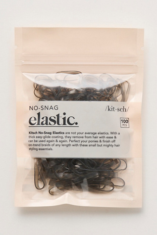 Kitsch No-Snag Elastics at Free People, Brown