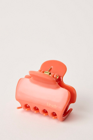 Kitsch Recycled Plastic Medium Claw Clip at Free People, Cherry