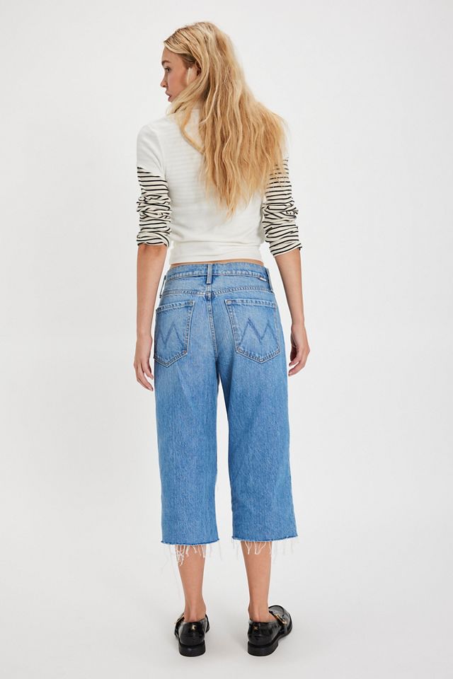 MOTHER Le Short Frangé À Moitié Mangé #1