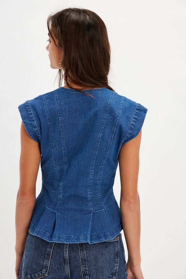 Dylan Denim Vest #1
