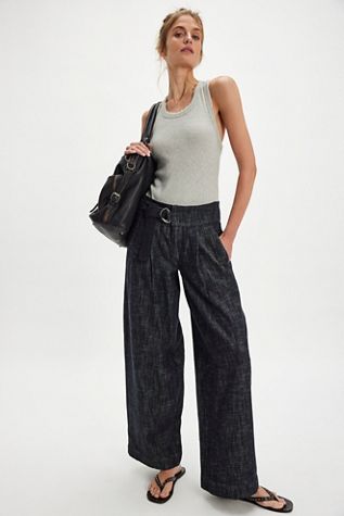 Free People ★ Paige Pleated Pull-On Trousers Paige Pleated Pull-On Trousers | Free People