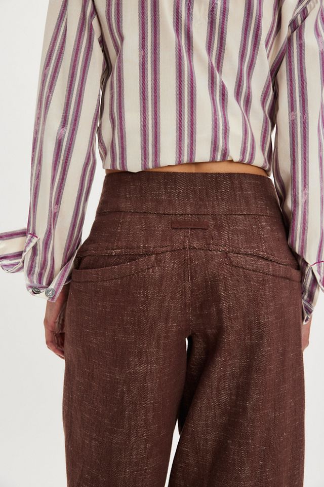 Ainsley Belted Wide-Leg Trousers #3