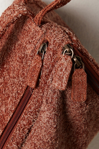 Рюкзак Intentionally Blank Oregon Brushed Suede, цвет: Тёмно-коричневый — фото 3