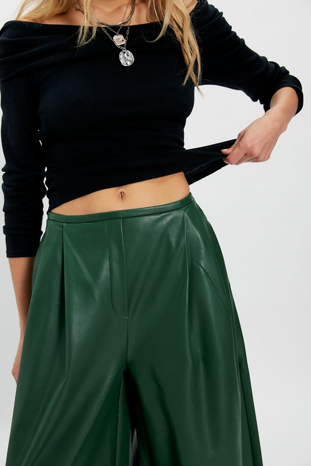 Norma Kamali Menswear Vegan Pleated Pants #2