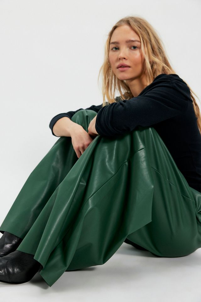 Norma Kamali Menswear Vegan Pleated Pants #3