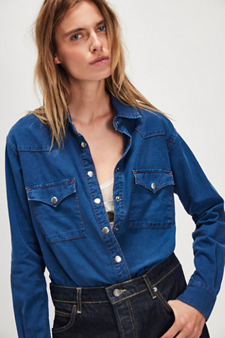 OneTeaspoon Western Denim Shirt