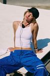 Happiness Runs Square Neck Tank