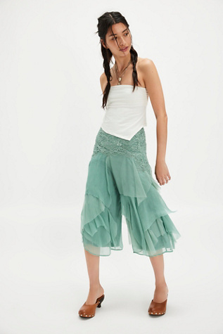 Nigel Preston Fairy Chiffon Cropped Pants