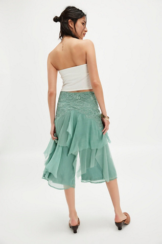 Nigel Preston Fairy Chiffon Cropped Pants