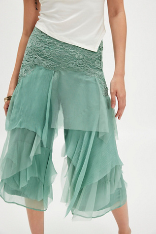 Nigel Preston Fairy Chiffon Cropped Pants