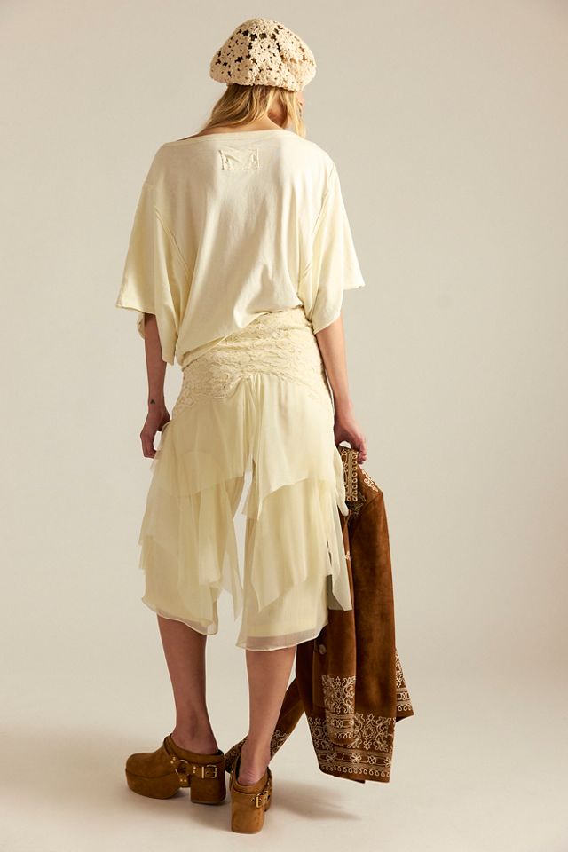 Nigel Preston Fairy Chiffon Cropped Pants #1