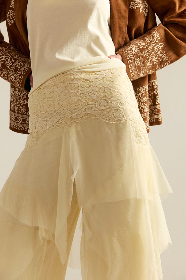 Nigel Preston Fairy Chiffon Cropped Pants #2