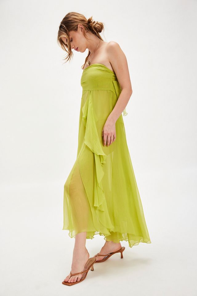Nigel Preston Sheer Wrap Convertible Skirt #4