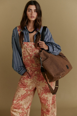 We The Free Preston Canvas Bag at Free People in Brown