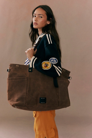 We The Free Preston Canvas Bag at Free People in Olive