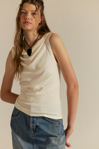 We The Free Fall For You Tank Top at Free People in White, Size: XS
