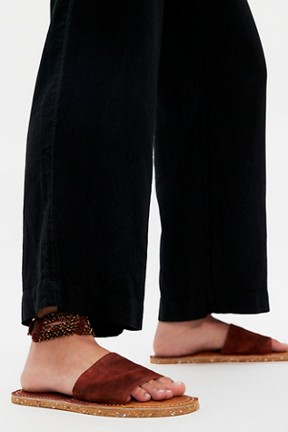 free-est Sunrise Slide Sandals at Free People in Red, Size: US 9