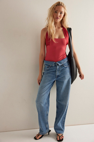 Get It Done Halter Bodysuit