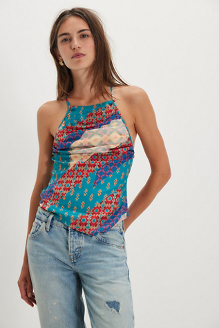 Moonlit Scarf Top