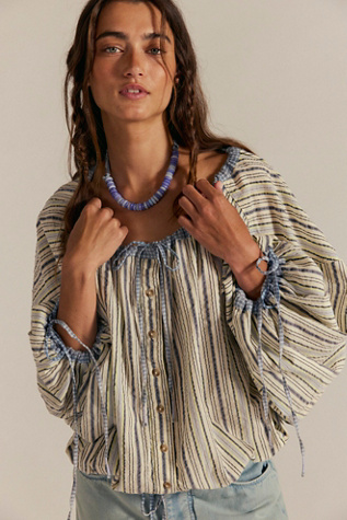 We The Free Picnic Stripe Shirt