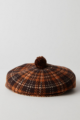Kangol New Heritage Flat Cap at Free People in Brown, Size: M