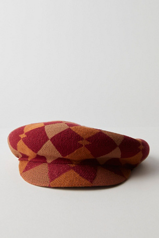 Kangol Kangol Gentle Argyle Halifax Newsboy Cap product page