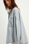 We The Free Denim Dreaming Railroad Stripe Pullover
