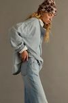 We The Free Denim Dreaming Railroad Stripe Pullover