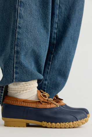 L.L.Bean Boots, Leather Rubber Mocs