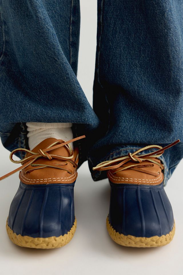 L.L.Bean Boots, Leather Rubber Mocs #1