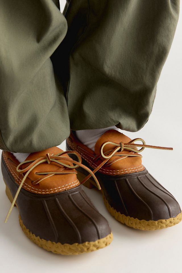 L.L.Bean Boots, Leather Rubber Mocs #6