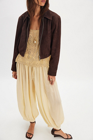 AGOLDE Nahla Suede Jacket