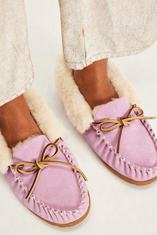 L.L. Bean Wicked Good Moccasins by L.L.Bean at Free People in Purple, Size: US 7