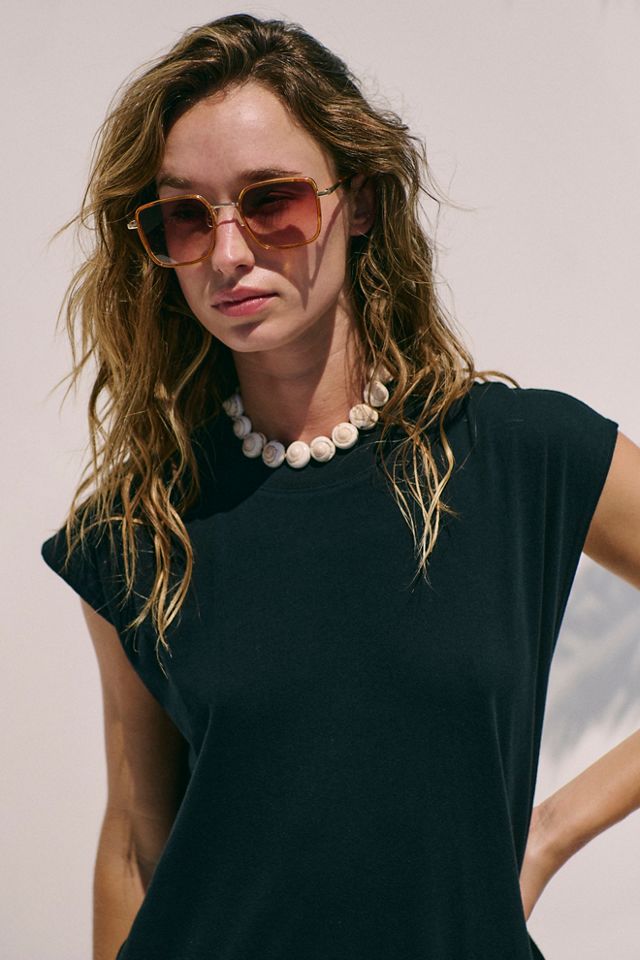 knee length dresses for ladies Free People Free-est All Day Long Midi T-Shirt Dress